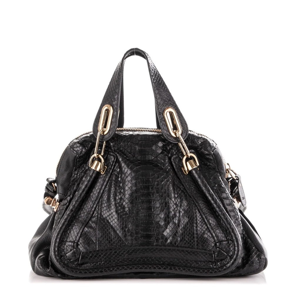 Chloé Paraty Python leather purse - Picture 2 of 11